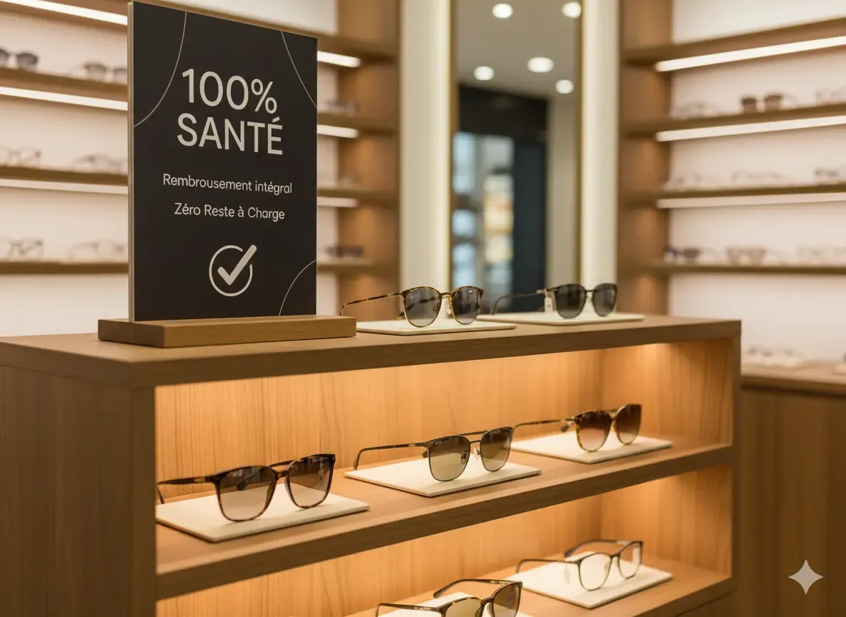 Lunettes de vue 100% Santé