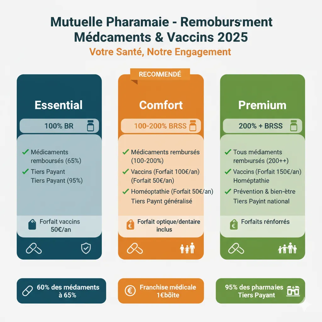 Mutuelle Pharmacie - Remboursement Médicaments & Vaccins 2025