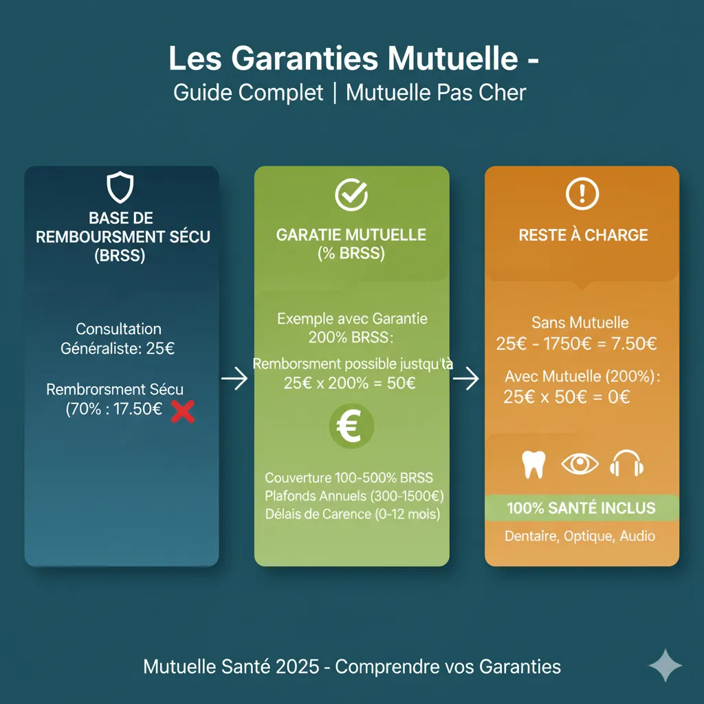 Les Garanties Mutuelle - Guide Complet | Mutuelle Pas Cher