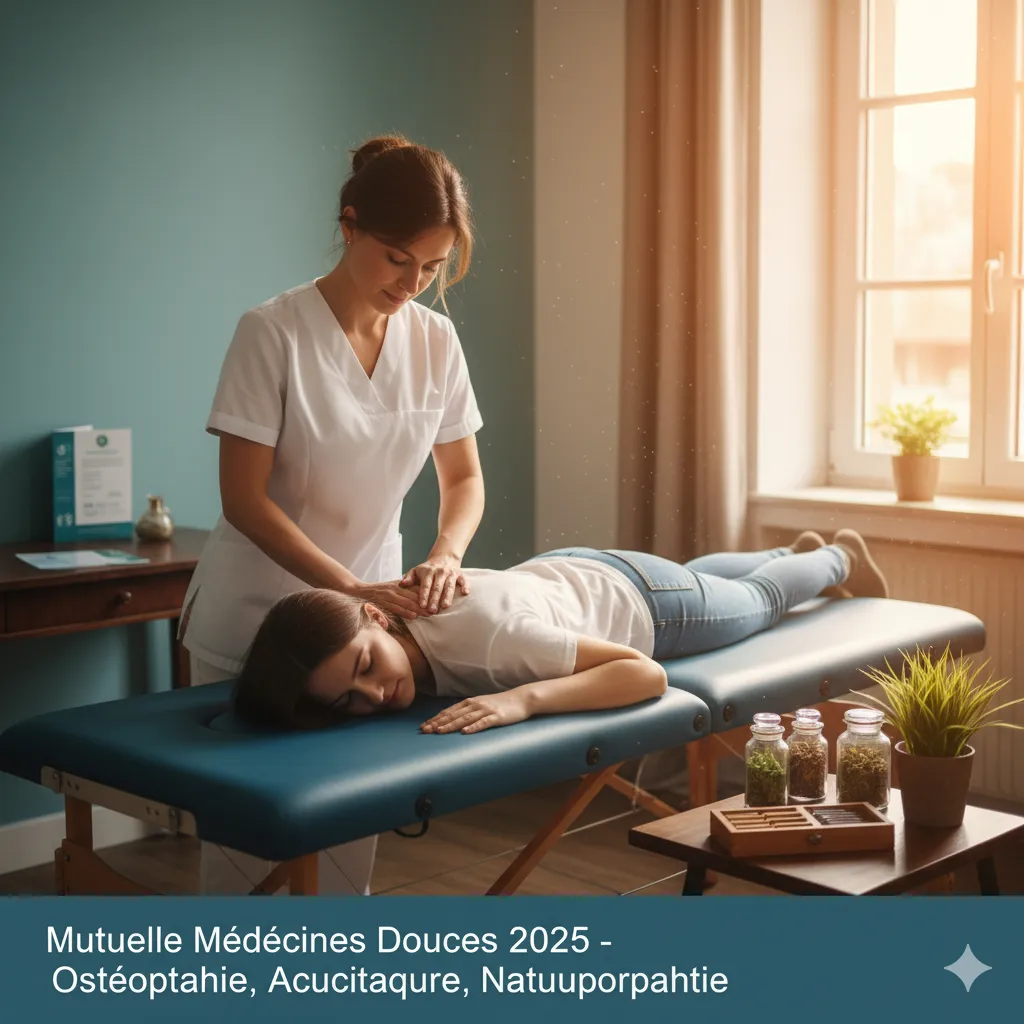 Mutuelle Médecines Douces 2025 - Ostéopathie, Acupuncture, Naturopathie