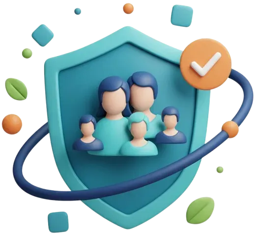 Mes enfants, mon conjoint et moi